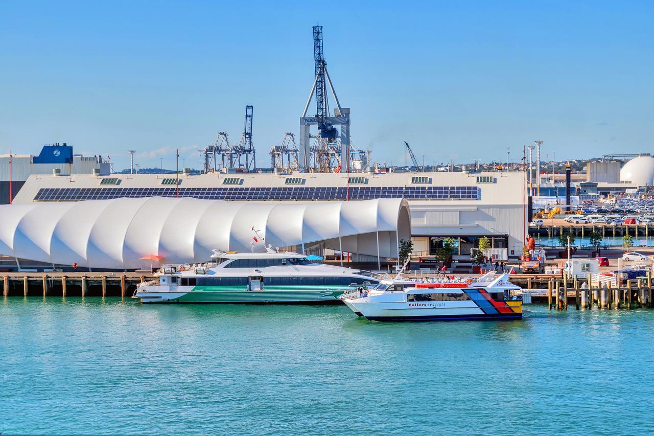 Stunning Harbour & City View Studio L Aircon & Wifi Lejlighed Auckland Eksteriør billede