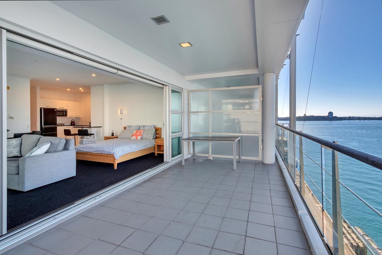 Stunning Harbour & City View Studio L Aircon & Wifi Lejlighed Auckland Eksteriør billede