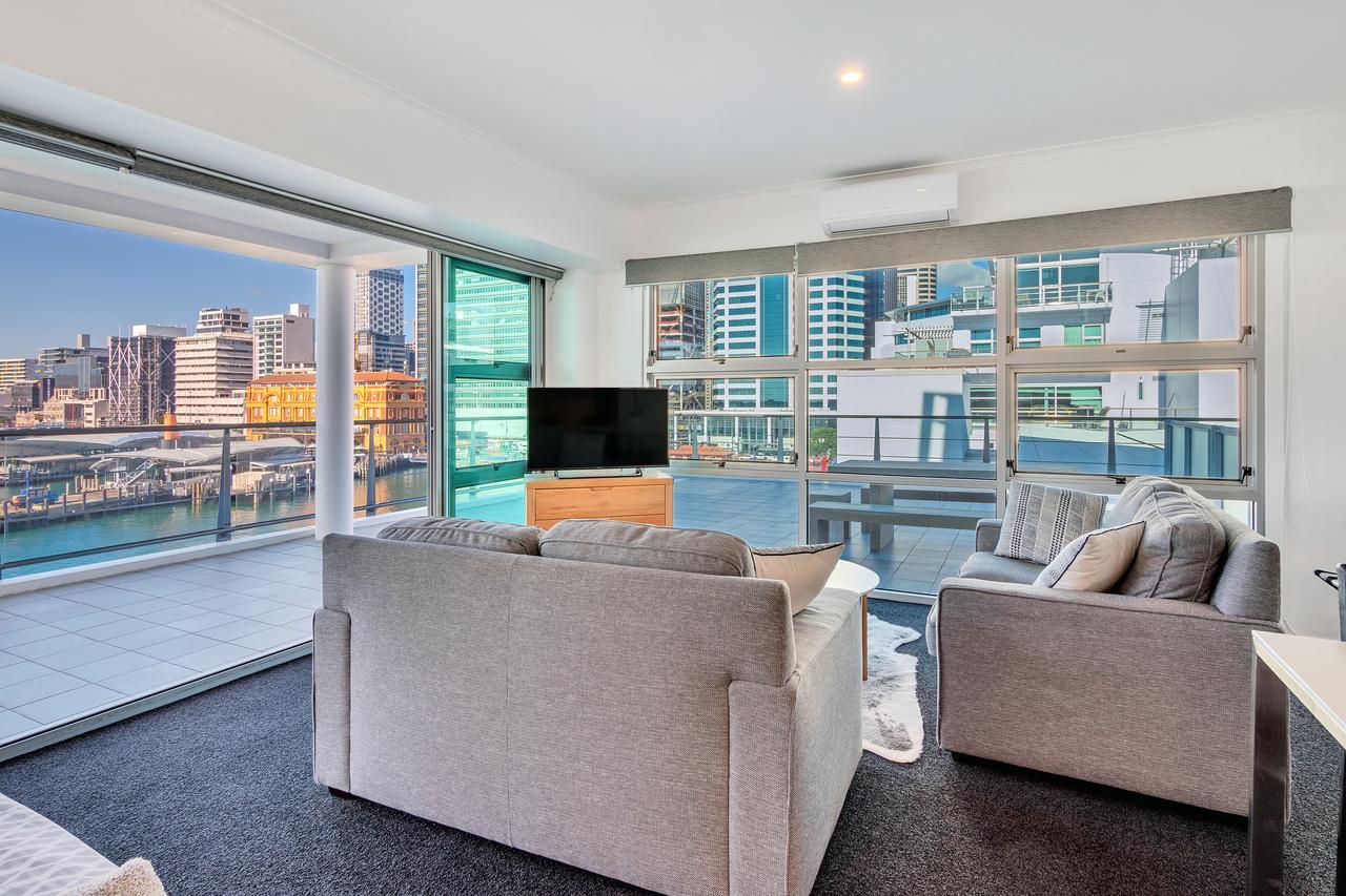 Stunning Harbour & City View Studio L Aircon & Wifi Lejlighed Auckland Eksteriør billede